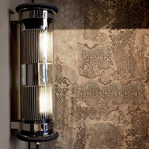 Tube Bulb Wall or Ceiling, 132 cm, Mesh, E27, IP20