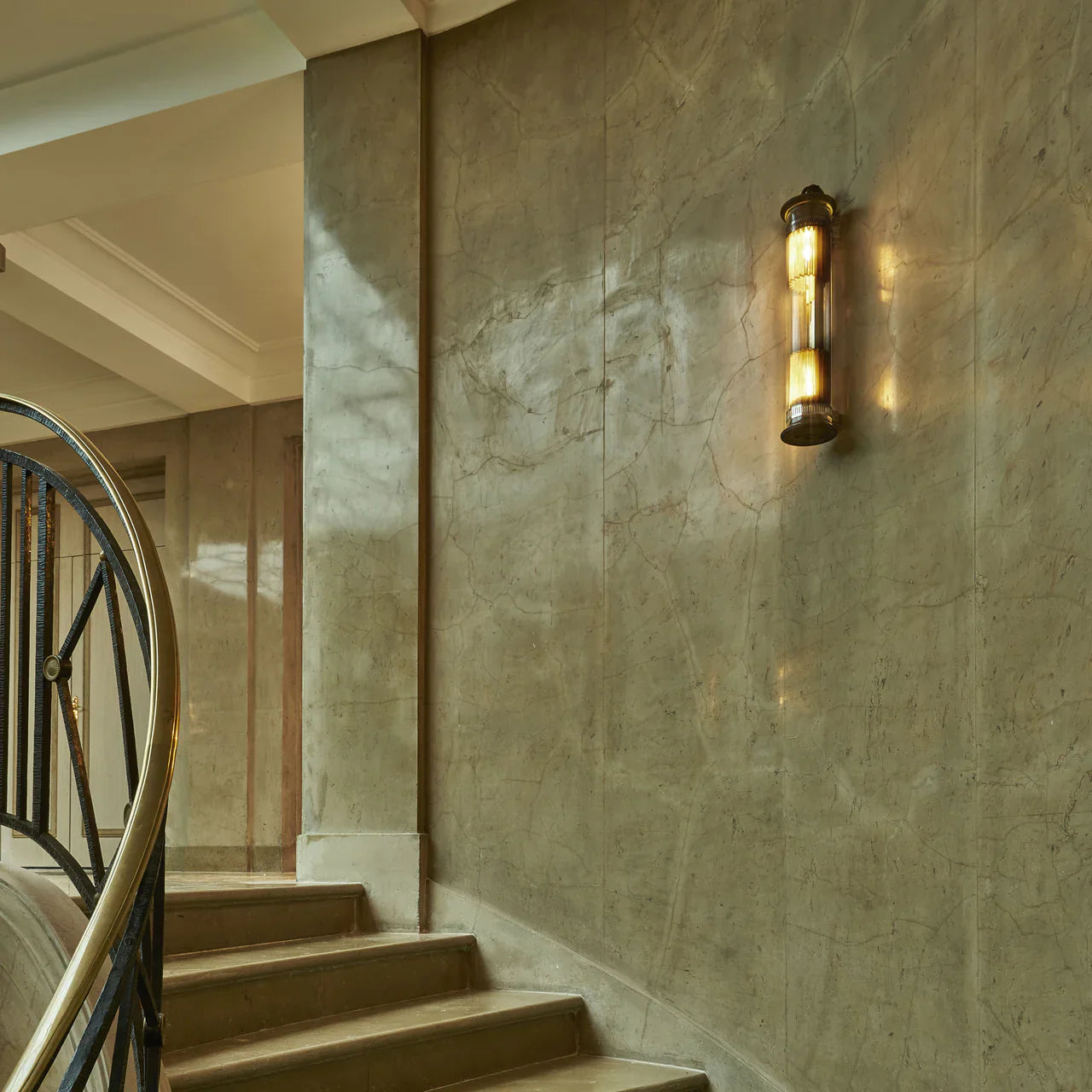 Tube Bulb Wall or Ceiling, 52 cm, Mesh, E14, IP20