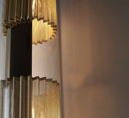 Tube Bulb Pendant, Linear Vertical, 132 cm, Mesh, E27, IP64