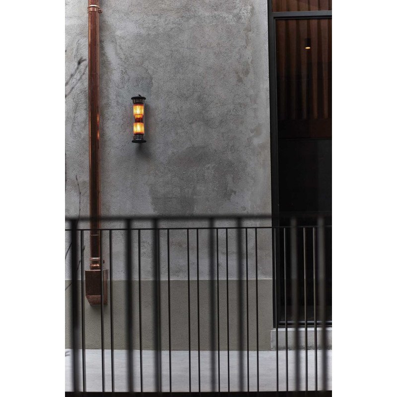 Tube Bulb Wall or Ceiling, 52 cm, Gold Reflector No Mesh, E14, IP64