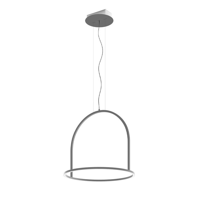 U-Light Pendant Anthracite, LED, 1-10v or Casambi Dim, IP20