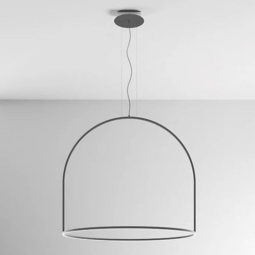 U-Light Pendant Anthracite, LED, 1-10v or Casambi Dim, IP20