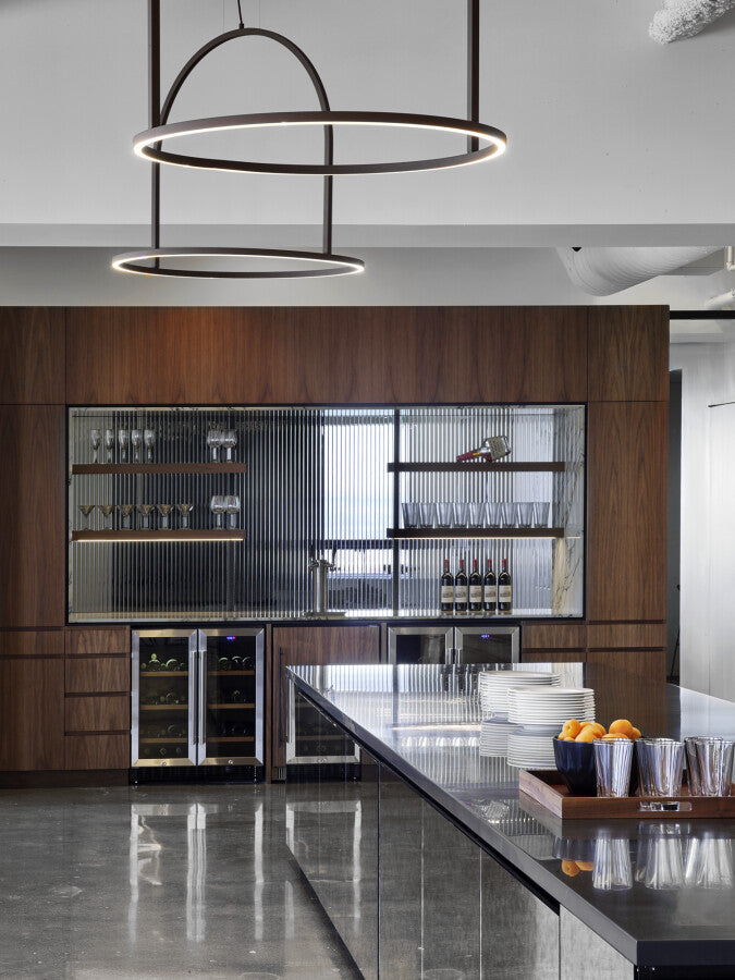 U-Light Pendant Anthracite, LED, 1-10v or Casambi Dim, IP20