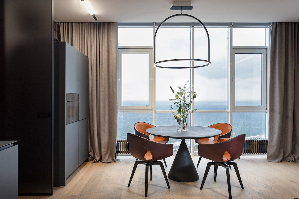 U-Light Pendant Anthracite, LED, 1-10v or Casambi Dim, IP20