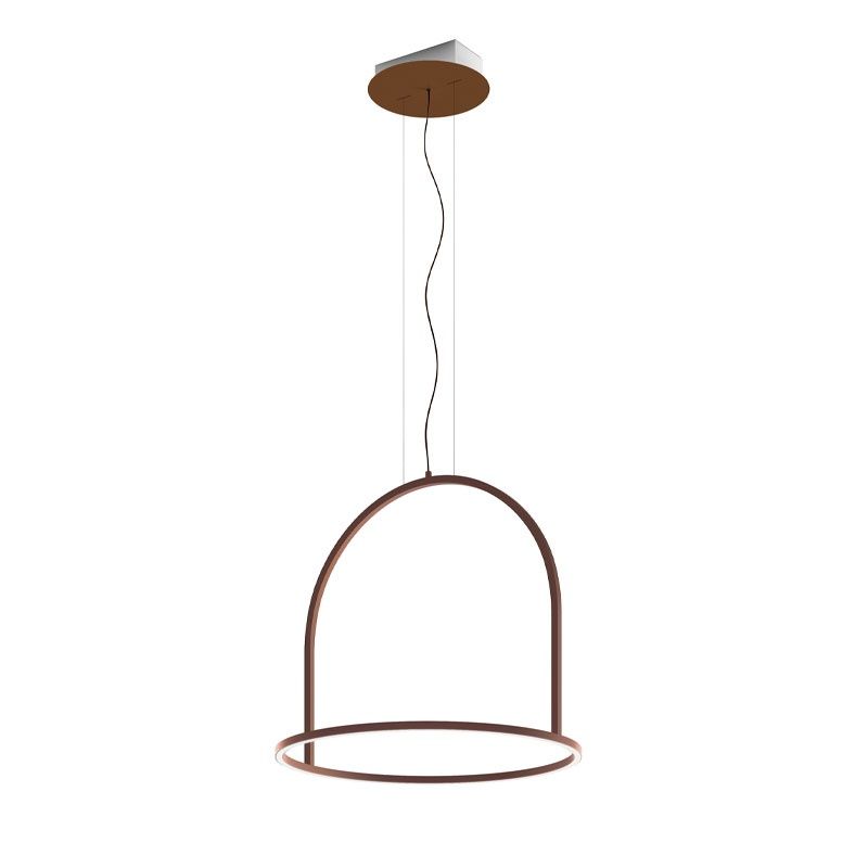 U-Light Pendant Rust, LED, 1-10v or Casambi Dim, IP20