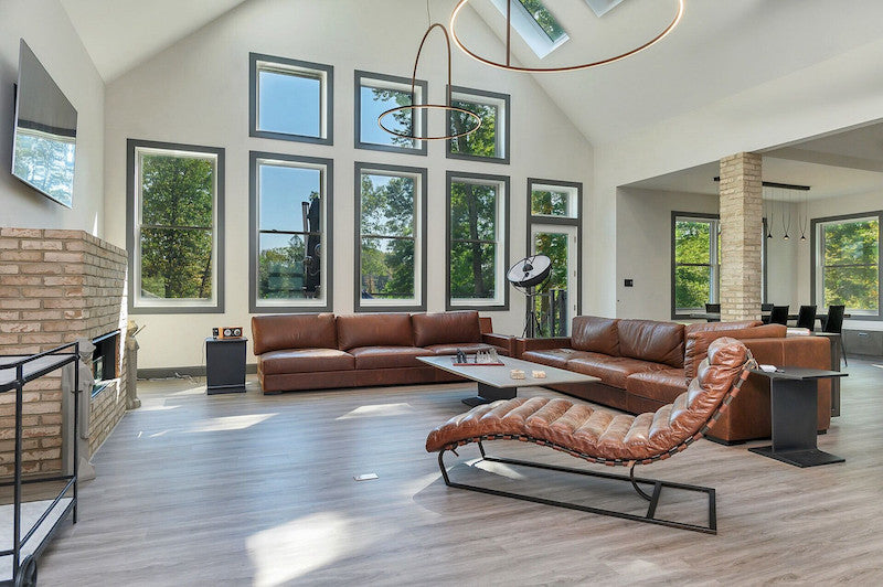 U-Light Pendant Rust, LED, 1-10v or Casambi Dim, IP20