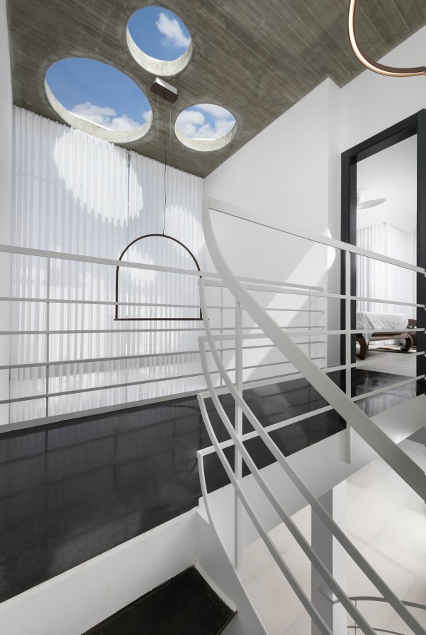 U-Light Pendant Rust, LED, 1-10v or Casambi Dim, IP20