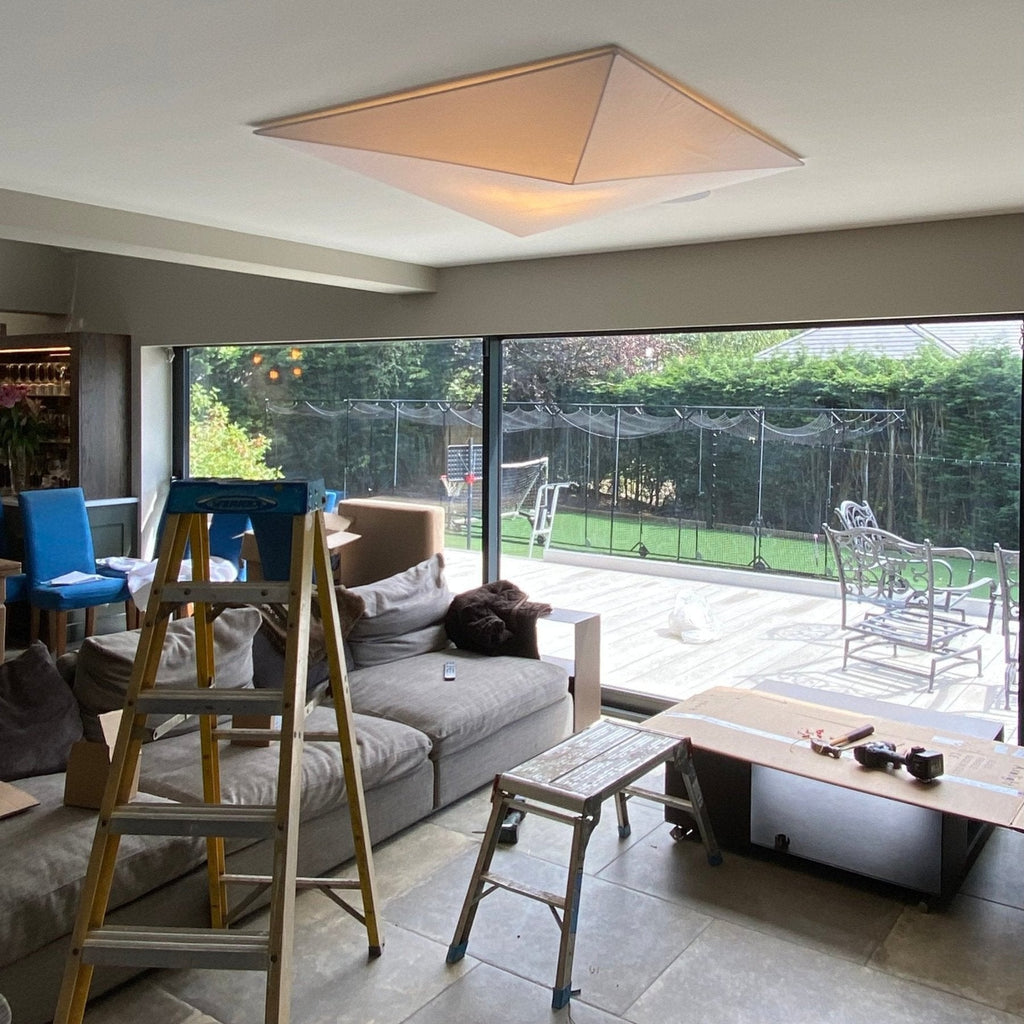 Ukiyo Square Ceiling or Wall, E27, IP20