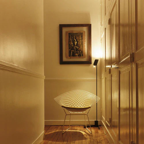 Vision Adjustable Reading Floor Lamp, Black, LED, Thumbswitch Dim x2, IP20