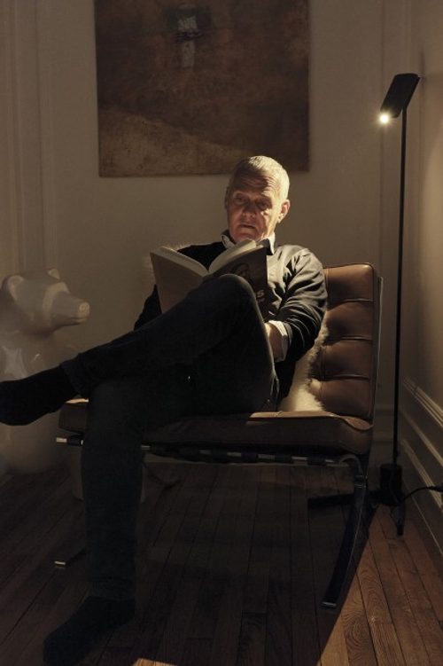 Vision Adjustable Reading Floor Lamp, Black, LED, Thumbswitch Dim x2, IP20