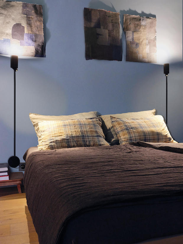 Vision Omni Adjustable Reading Wall, Black, LED, Thumbswitch Dim x2, Plug In, IP20