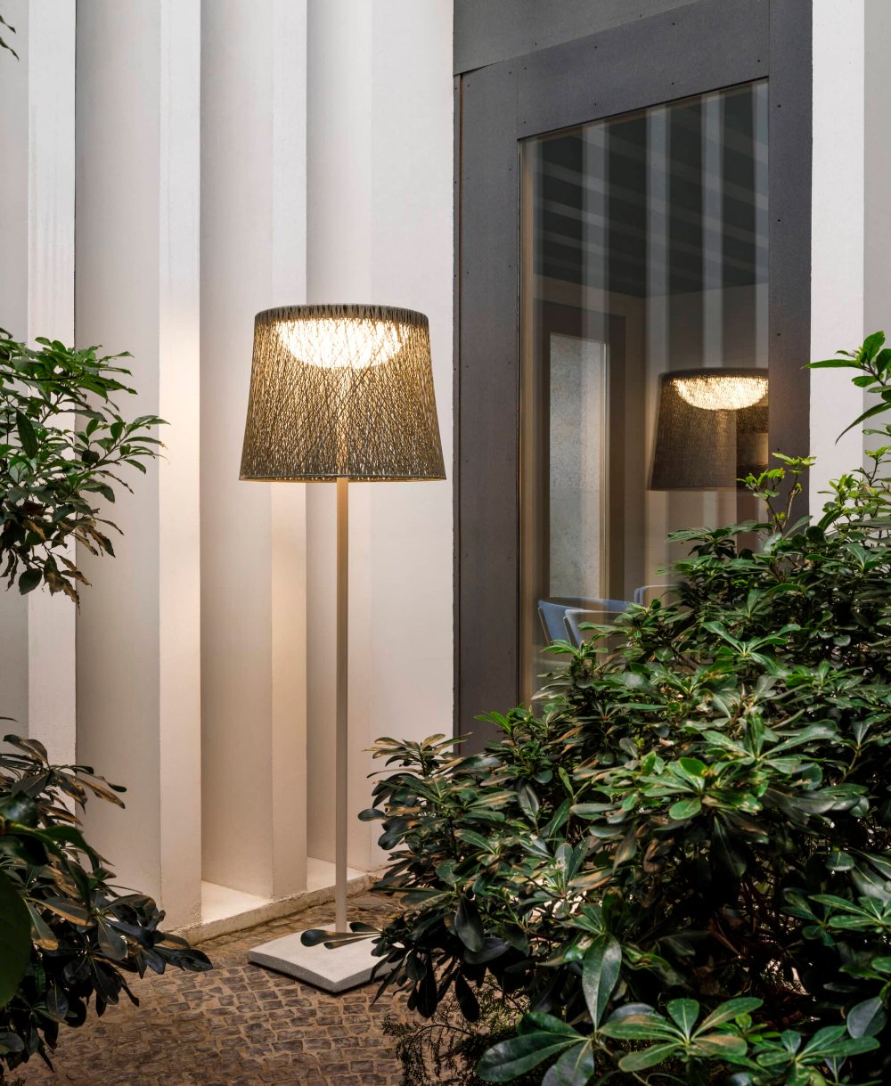 Wind Floor, Filament Stem, Small, Green, LED, 27.4W, On/Off, Plugs In, IP64