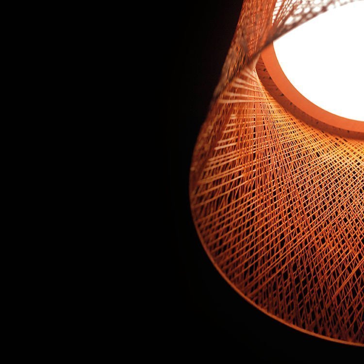 Wind Floor, Filament Stem, Large, Red Ochre, LED, 27.4W, On/Off, Plugs In, IP64