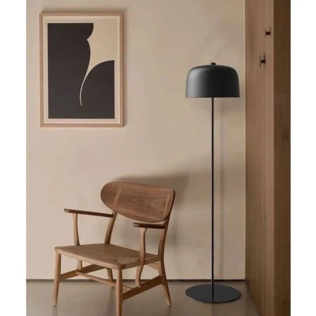 Zile Floor, Large, Grey, E27, IP20