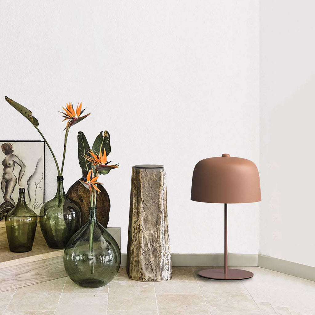 Zile Table, Small, Grey, E27, IP20