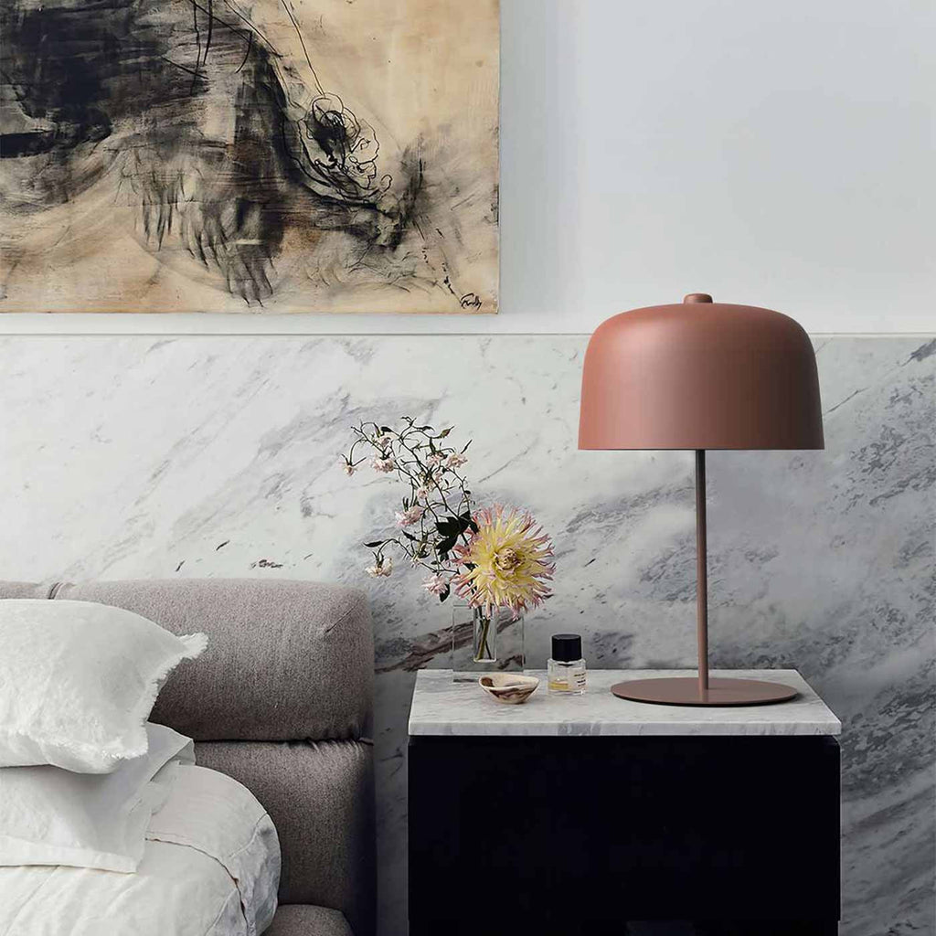 Zile Table, Small, Grey, E27, IP20