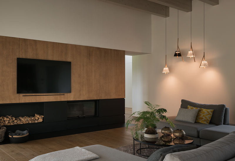 Cambo Pendant, White, IP20, Phase Cut Dim