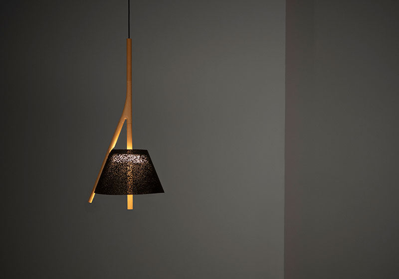 Cambo Pendant, White, IP20, Phase Cut Dim