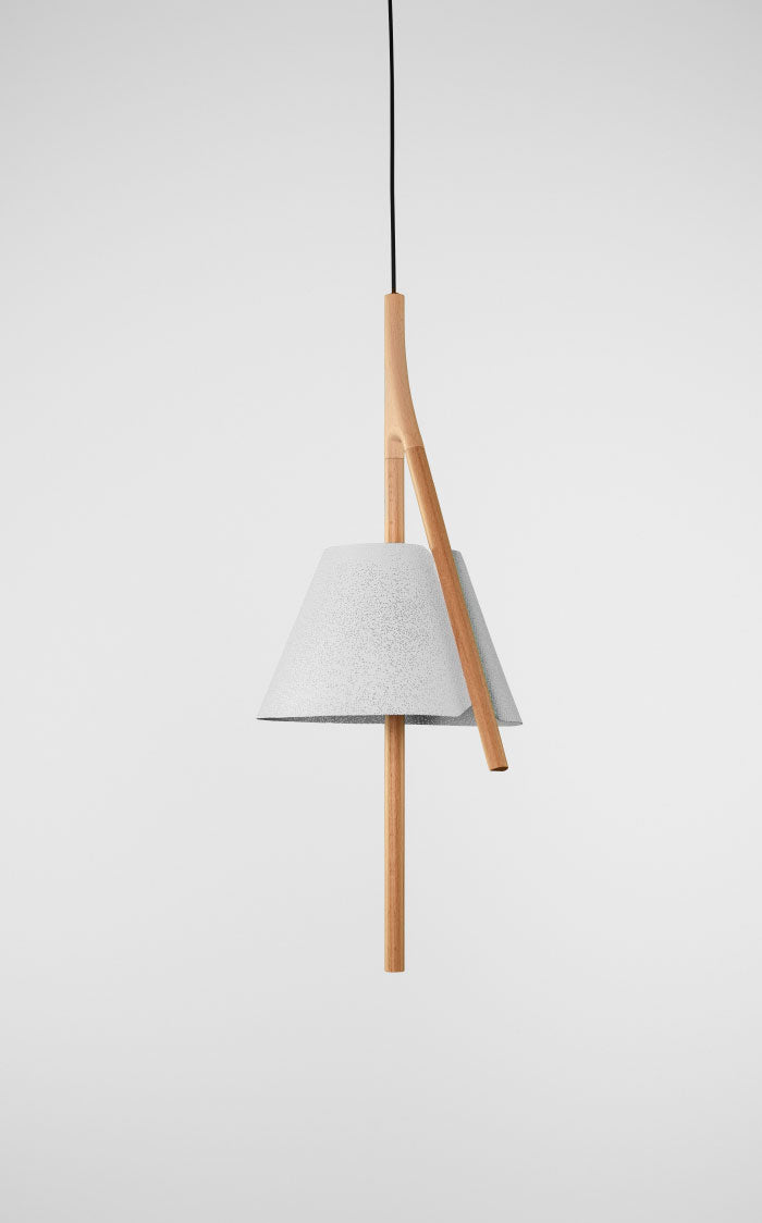 Cambo Pendant, White, IP20, Phase Cut Dim