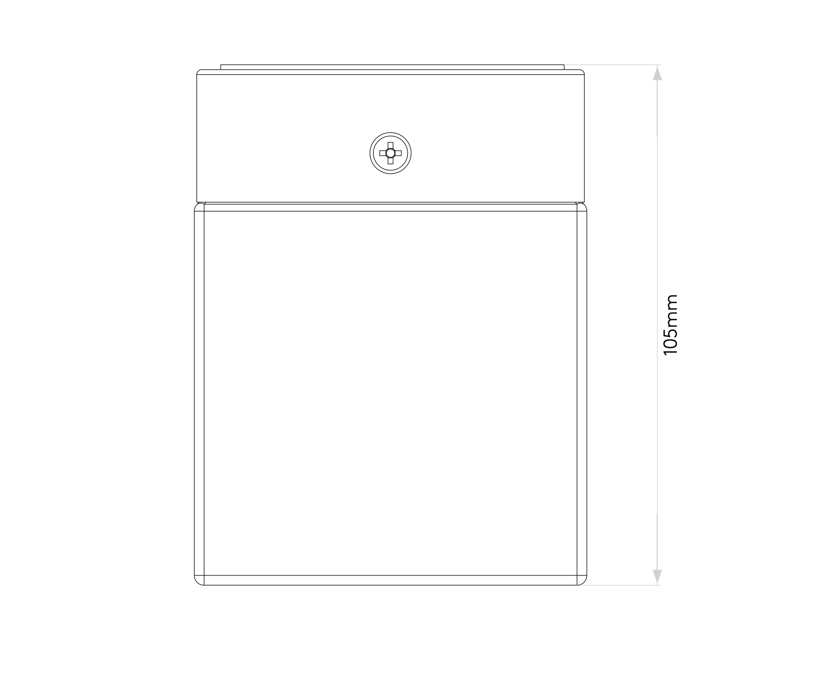 Cube, Wall Light, White Glass, G9, IP44
