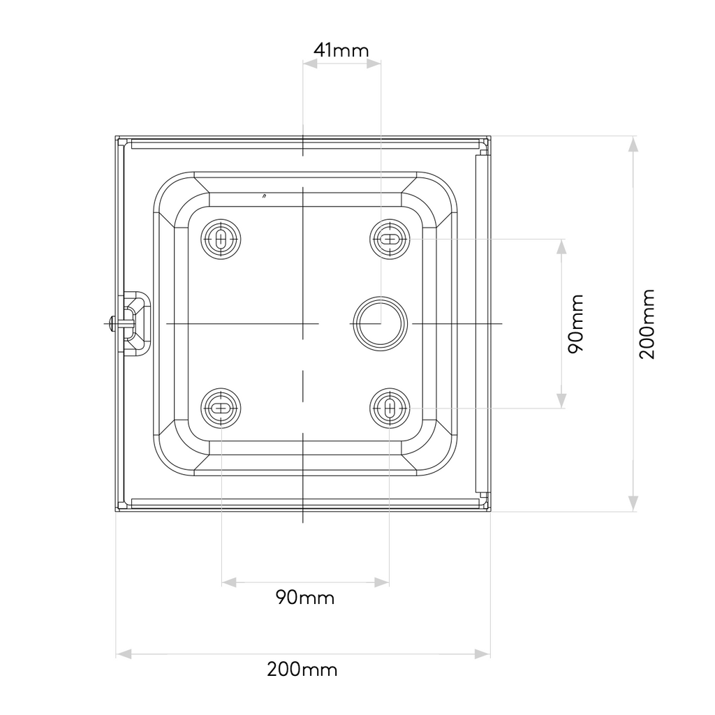 Homefield, Ceiling, Black, E27, IP23