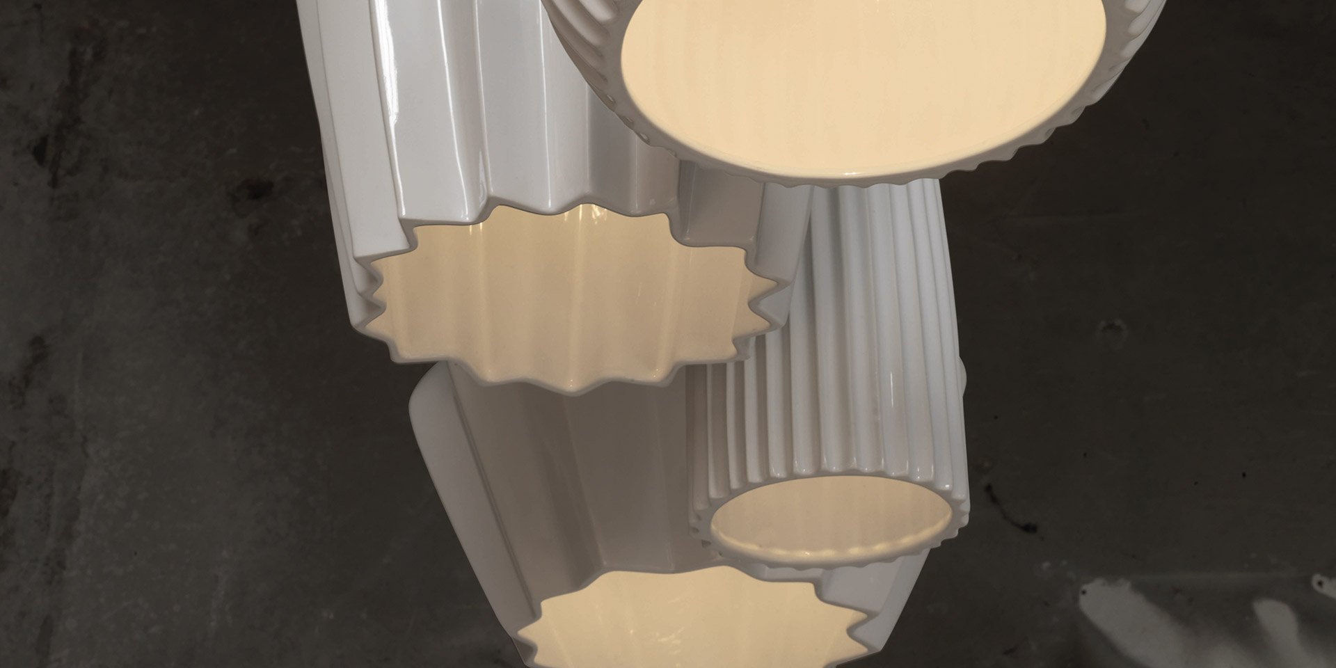 Sahara Pendant, Green, E27, IP20