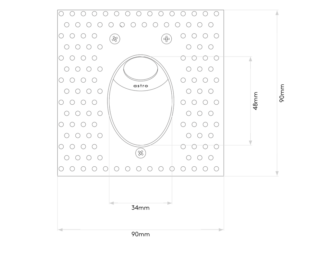 Leros, Trimless Step Light, LED, IP20