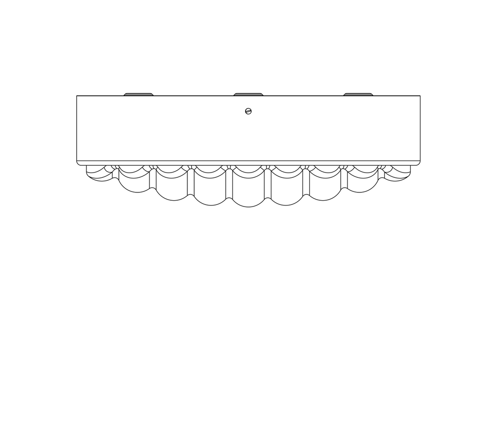 Montreal Round Wall Light, Black, IP44